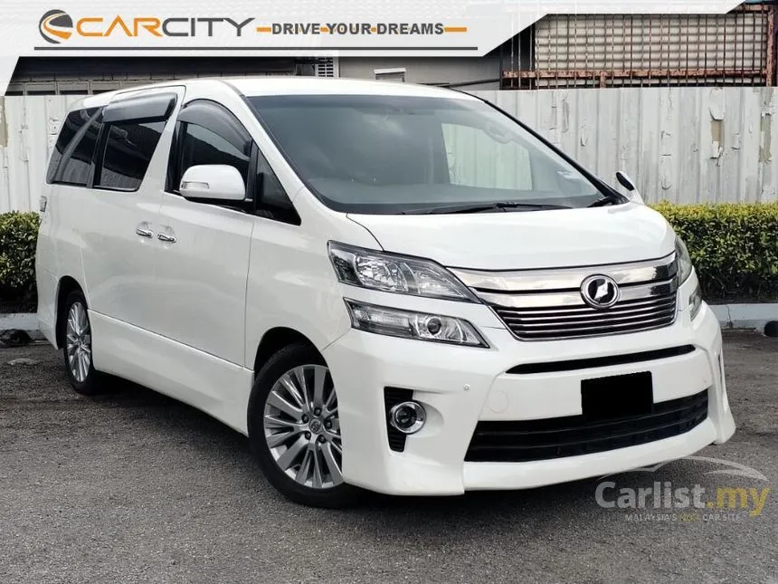 2013 Toyota Vellfire Z G Edition MPV