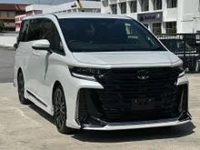 2025 Toyota Vellfire 2.4 Z Premier ORI Modellista Bodykit n Exhaust HUD BSM DIM 2880KM