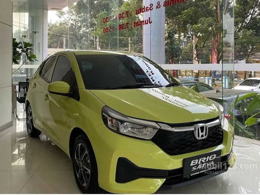 Jual Mobil Honda Brio 2025 Satya E 1.2 di DKI Jakarta Automatic Hatchback Hijau Rp 185.500.000