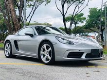 OFFER CLEAR NEW MODEL PASM PSM7.2 2018 Porsche 718 2.0 Cayman SPORTY GT SILVER