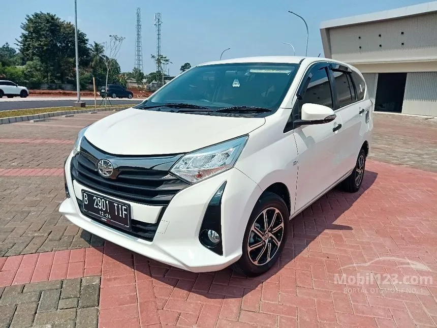 Jual Mobil Toyota Calya 2019 G 1.2 di Banten Automatic MPV Putih Rp 132.500.000