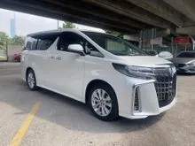 2021 Toyota Alphard 2.5 G 8 SEATERS INTERIOR BLACK 6 YEARS WARRANTY
