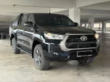 2021 Toyota Hilux 2.4 E Dual Cab Pickup LOW MILEAGE/LCD PLAYER/LEATHER SEAT