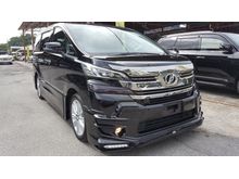 2016 Toyota Vellfire 2.5 Z-SPEC TRD BODYKIT JAPAN UNREG