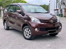 2014 Toyota Avanza 1.5 G MPV FACELIFT 7 SEATER