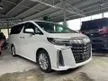 Recon 2020 Toyota Alphard 2.5 S UNREG ( SUNROOF, 7 SEATER, BSM, DIM )