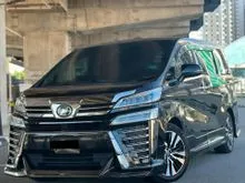 2018 Toyota Vellfire 3.5 ZG MPV Full Loaded // Modellista Bodykit // Sunroof Moonroof // Pilot Seat // Dynavin Android // 360 Camera // Blind Spot Dim
