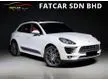 Used PORSCHE MACAN S 3.0 #SPORT CHRONO #PREMIUM BURMESTER SURROUND SPEAKER #18 WAY ELECTRIC SEAT #PANORAMIC GLASS ROOF #REVERSE CAMERA #1ST COME 1ST SERVE