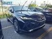 Recon 2021 Toyota Harrier 2.0 Z Leather Moonroof Digital Inner Mirror Blind Spot Monitor JBL Theatre Memory Seats Aircond Seats Unregistered