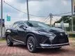 Recon 2021 Lexus RX300 2.0 F Sport SUV (Grade 5A) Red Leather, Panoramic Roof, 360 Camera, Head Up Display