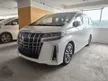 Recon 2020 Toyota Alphard 2.5 G S C Package MPV