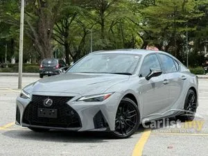 2023 Lexus IS 300 2.0 F Sport Mode Black 3 Sedan