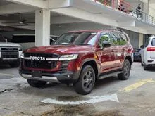 2023 TOYOTA LAND CRUISER LC300 GR 3.5P (A) FULL BLACK INTERIOR, BSM, COOL BOX, HUD, APPLE CARPLAY, ANDROID AUTO, 360 CAM, REAR ENTERTAINMENT, SUNROOF,