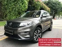 TRUE 2019 Proton X70 1.8 TGDI Executive Full serv record 17k km Doctor owner