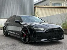 2021 Audi RS6 Avant 4.0 V8 TFSI Quattro, Japan Spec, AWD, Matrix LED Headlights, 360 Camera, Bang & Olufsen Sound, Carbon Ceramic Brake, Fast Wagon