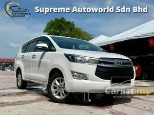 2018 Toyota Innova 2.0 G MPV