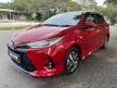Used Toyota Yaris 1.5 G Hatchback (A) 2022 Full Service Record Under Warranty in TOYOTA 1 Lady Owner Only Original Paint TipTop Condition View to Confirm