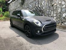 2017 MOONWALK GREY LEATHER SEAT KEYLESS PUSH START PRE COLLISION MINI Cooper Clubman S 2.0 UNREG