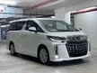 Recon 2020 Toyota Alphard 2.5 S / 7 Seats / Low Mileage / Tip Top Condition