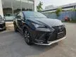 Recon 2018 Lexus NX300 2.0 F Sport 1LED PB RED & BLACK Leather JPN UNREG