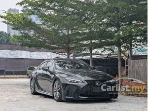 FULL BLACK INTERIOR ORANGE CALIPER 2021 LEXUS IS300 F-SPORT 2.0T (A)