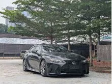 FULL BLACK INTERIOR ORANGE CALIPER 2021 LEXUS IS300 F-SPORT 2.0T (A)