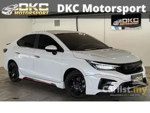 2023 Honda City 1.5  Sedan / RS BODY KIT WITH HONEYCOMB GRILLE / HONDA CONNECT TELEMATICS / SPORTS PEDALS / REAR DISC BRAKES / PADDLE SHIFTERS / PM