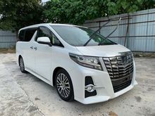 2017 Toyota ALPHARD 2.5 SA JBL 4CAM BOOT P CRASH