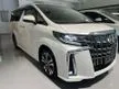 Recon 2023 Toyota Alphard 2.5 G S C Package MPV