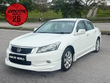 ORI2008 Honda Accord 2.4 VTi-L 1 OWNER + LEATHERSEAT+ PADDLESHIFT