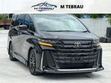 5531km/Modellista Kit/Moonroof/Side Step/Advanced Park/HUD/DIM/4cam/BSM/2025 Toyota Vellfire 2.4 Z Premier MPV/Free Toyota Dealer Warranty Service