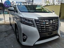 2016 Toyota Alphard 2.5 X SPEC PRE CRASH/SUNROOF/8 SEATS/2 POWER DOOR UNREG