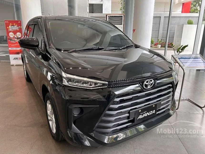 Jual Mobil Toyota Avanza 2024 E 1.3 di Jawa Barat Automatic MPV Hitam Rp 229.200.000