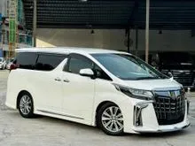 2021 Toyota Alphard 2.5 S Type Gold MPV MODELLISTA BODYKIT / GRADE 4.5B / MILEAGE 29K ONLY / FREE 8 YEARS WARRANTY
