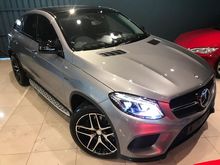 MERCEDES BENZ GLE450 COUPE GLE 450 3.0 AMG 4MATIC 2016 GREY COLOR