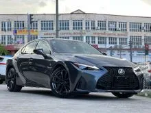 2023 Lexus IS 300 2.0 F Sport Graphite Grey Japan Auction Grade 5A Low Mileage SHOWROOM CONDITION OFFER UNIT