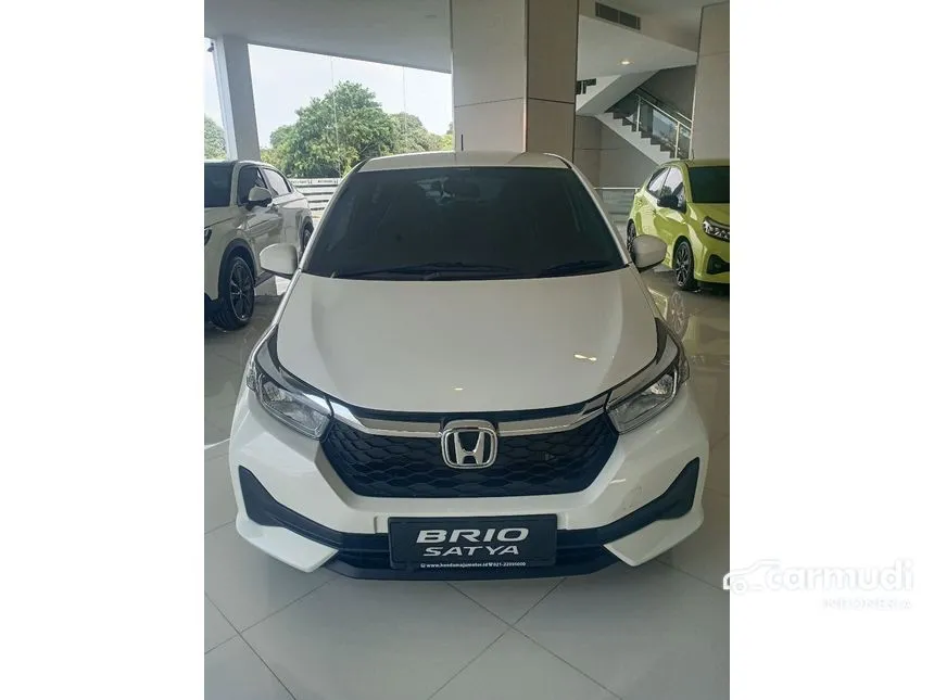 Jual Mobil Honda Brio 2024 E Satya 1.2 di DKI Jakarta Manual Hatchback Putih Rp 162.800.000