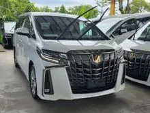 2021 Toyota Alphard 2.5 S Type Gold SURROUND HIGH LOAN APPROVE