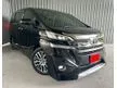 Used 2017 Toyota VELLFIRE 2.5 (A) ZG NEW FACELIFT MODELLISTA PANOROMIC SUNROOF 2 POWER DOOR POWER BOOT PILOT SEAT MPV CAR KING - Cars for sale