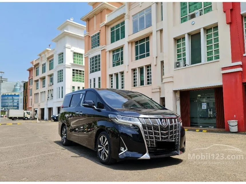 Jual Mobil Toyota Alphard 2019 G 2.5 di Banten Automatic Van Wagon Hitam Rp 843.000.000
