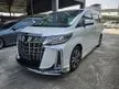 Recon 2019 Toyota Alphard 2.5 G S C Package MPV, JBL Sound System, Modelista Bodykit