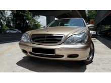 Mercedes-Benz S280 AMG NEW FACELIFT 2003,CRYSTAL LIGHTS,FULL LEATHER SEATS,AMG SPORT RIMS,MEMORY SEATS,10 AIR BAGS,OFFER PRICE,ONE OWNER