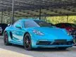 Recon 2019 Porsche 718 2.0 Cayman Coupe*GTS BODYKIT*RARE COLOUR*PERFECT CONDITION LOW MILEAGE UK SPEC*SPORT CHRONO EXHAUST TAILPIPES*PDLS PLUS*ACC*KEYLESS - Cars for sale