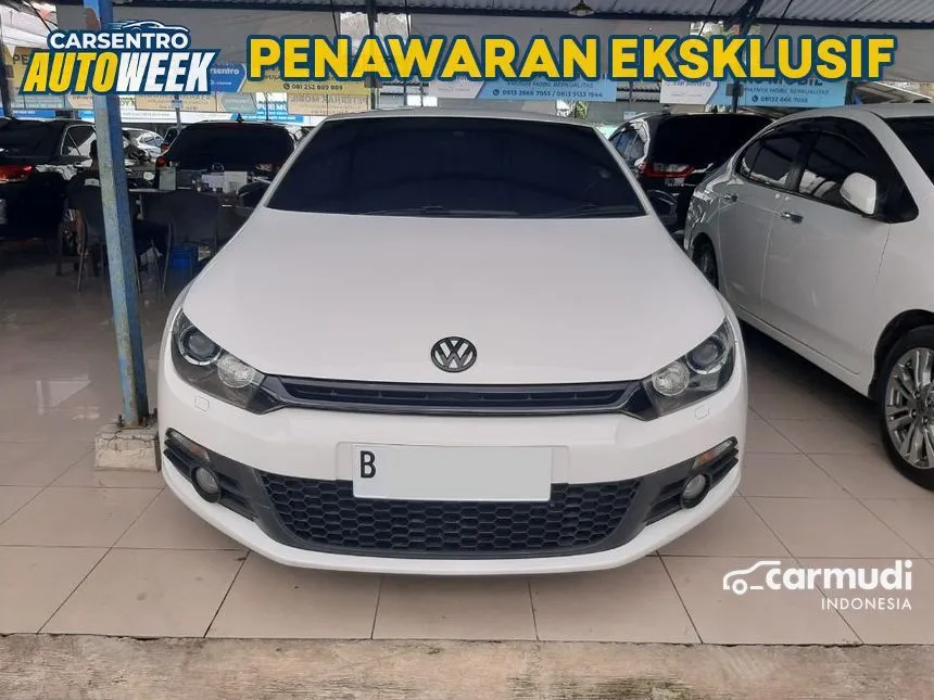 Jual Mobil Volkswagen Scirocco 2013 TSI 1.4 di DKI Jakarta Automatic Hatchback Putih Rp 295.000.000
