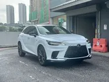 *Grade 5A* *Ready Stock* 2023 Lexus RX 350 2.4 F Sport Handling SUV (PROCESSING FEE RM1350, Free Warranty, Free Service and ETC)