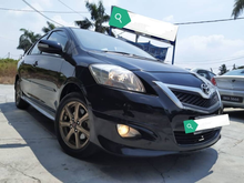 2011 Toyota Vios 1.5 TRD Sportivo Sedan Facelift Black Interior
