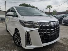 2018 Toyota Alphard 2.5 SC,NEW CAR CONDITION,SUNROOF,FULL ALPINE,3 EYES,18 UNREG
