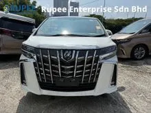 2021 Toyota Alphard 2.5 S 8Seather Black Interior Camera Two Power Door LED Light Low Mileage Push Start Good Condition Nice Car