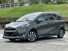 2017 Toyota Sienta 1.5 V MPV AEROKIT PACKAGE LOAN AVAILABLE MONTHLY FROM 690