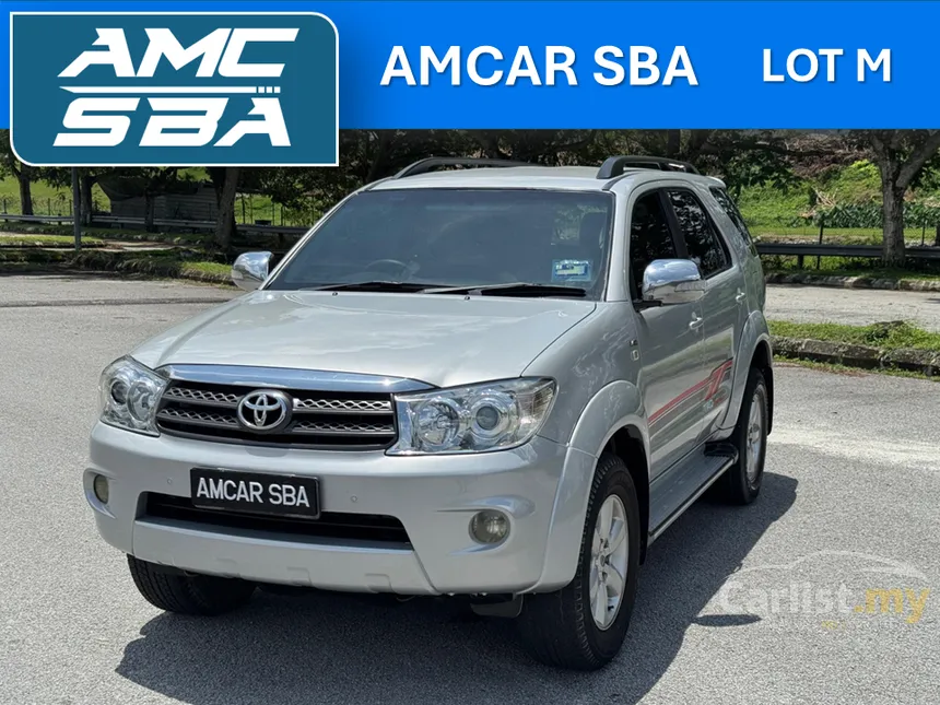 2010 Toyota Fortuner G SUV